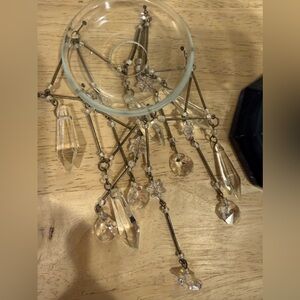 Elegant Crystal Chandelier Pendant boubeche! For candles !